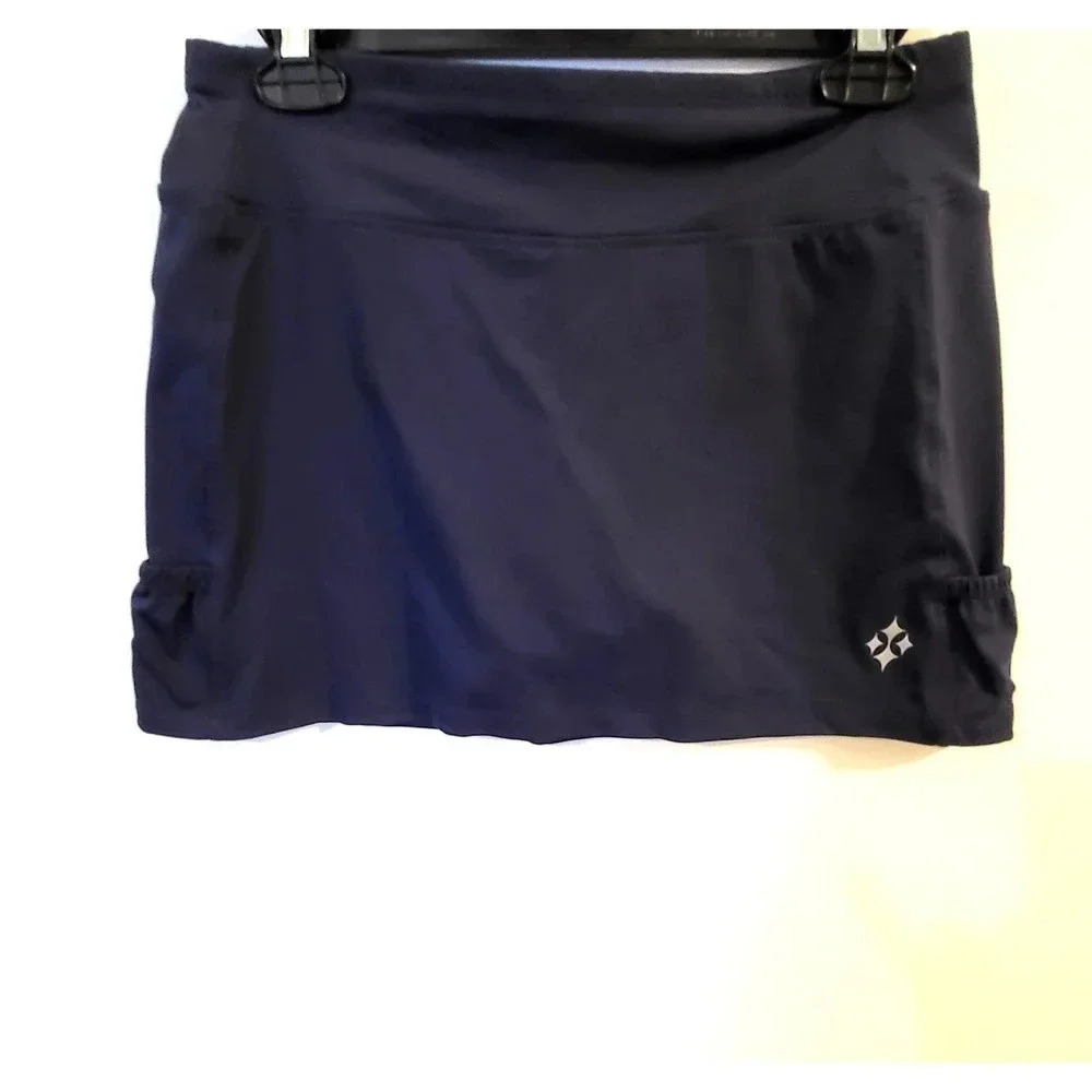 All by Jofit Womens Navy Blue Athletic Tennis Golf Skort Size Medium Pockets